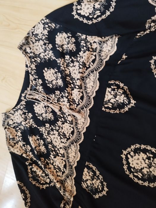 Śliczna suknia wiskoza duży rozmiar