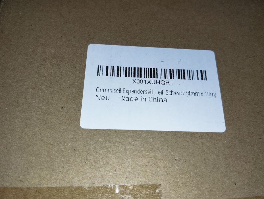 Gumowa linka ekspanderowa