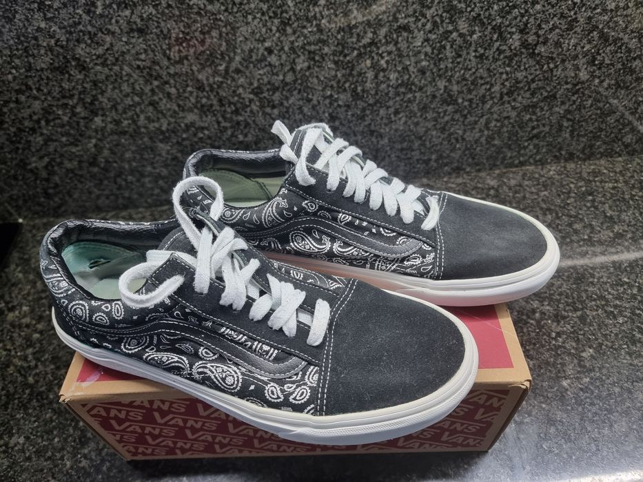 Sapatilhas Vans pretas personalizadas