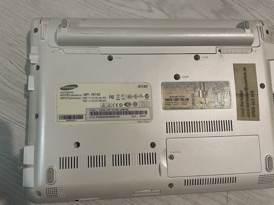 Ноутбук aser на запчастини