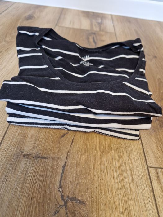 Ubrania ciążowe w paski H&M MAMA rozmiar XS/