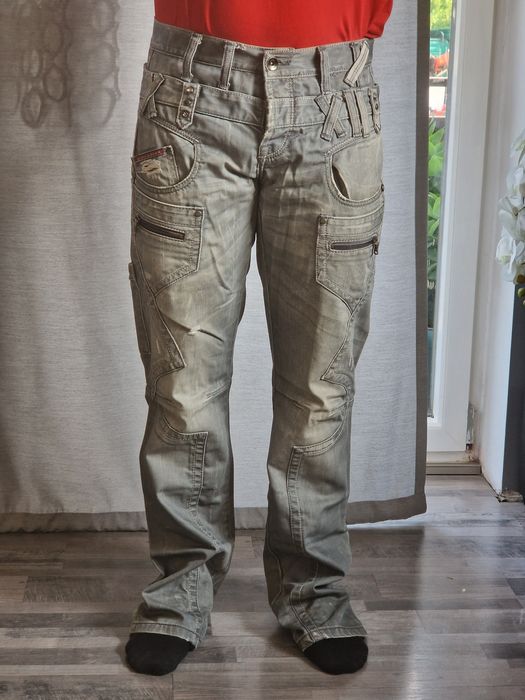 Spodnie męskie, szare Cipo baxx