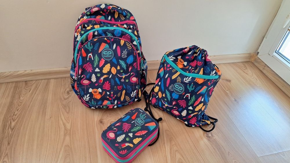 plecak coolpack dziewczynka kl 1-3 ZESTAW