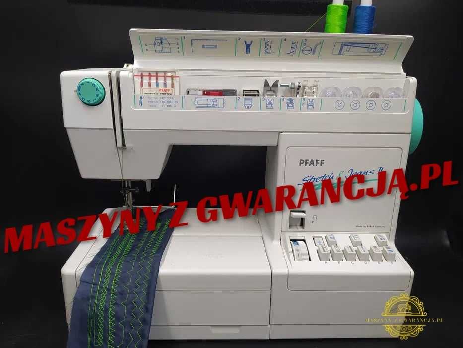 Maszyna do szycia Pfaff do skóry żagli tapicerki smyczy12MSC GWARANCJI