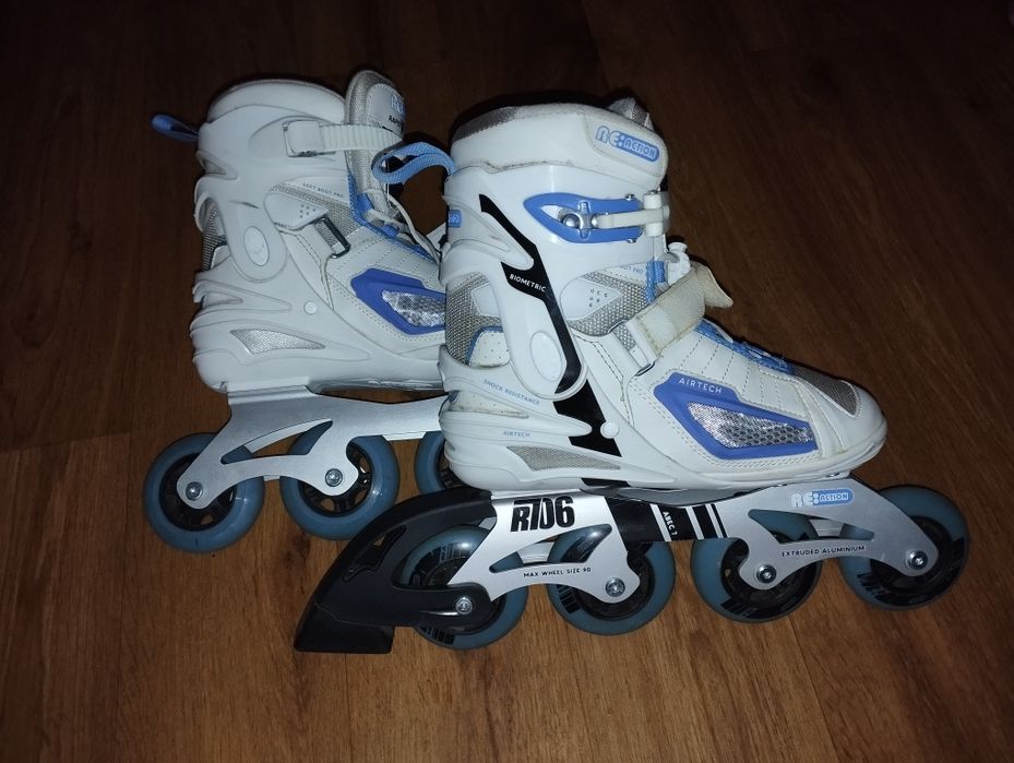 Ролікові ковзани/ролики/коньки ReAction р.36 + захист