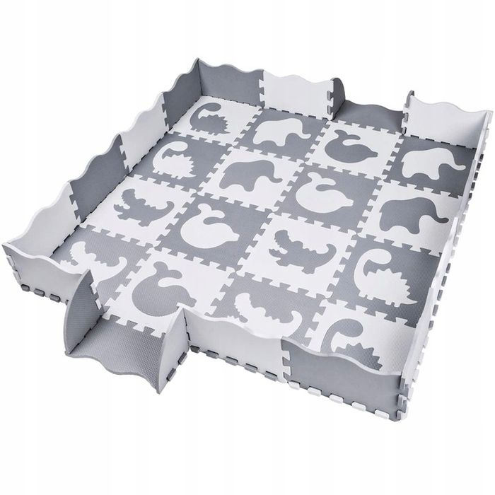 Gruba Mata Edukacyjna Puzzle Piankowe Xxl Kojec