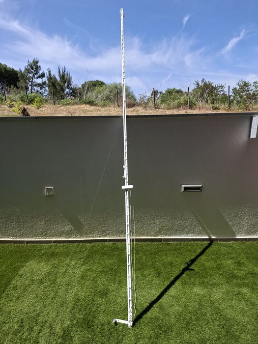Calha moderna de 3,70m para Cortinado