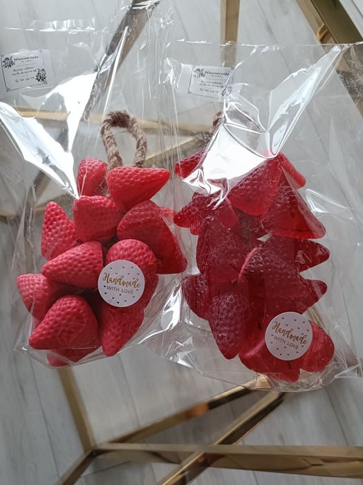 Mydło do rąk truskawki