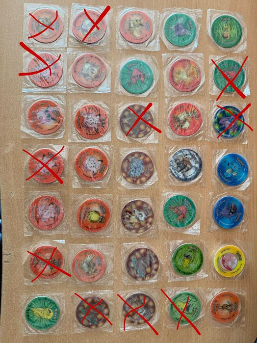 Pokémon Tazo 3d Rok 2001