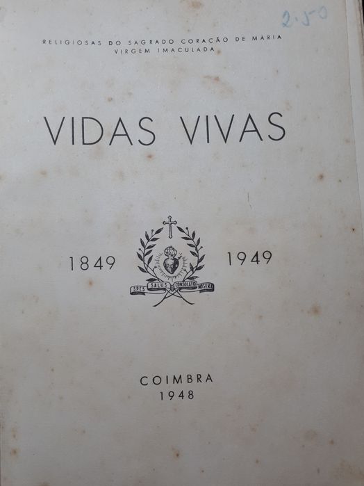 Vidas Vivas 1849 a 1949, editado em 1948, Cónego Martins Madeira