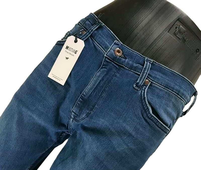 Męskie jeansy Mustang Vegas - Slim Medium nowe oryg. W33/L30 - 209 zł.