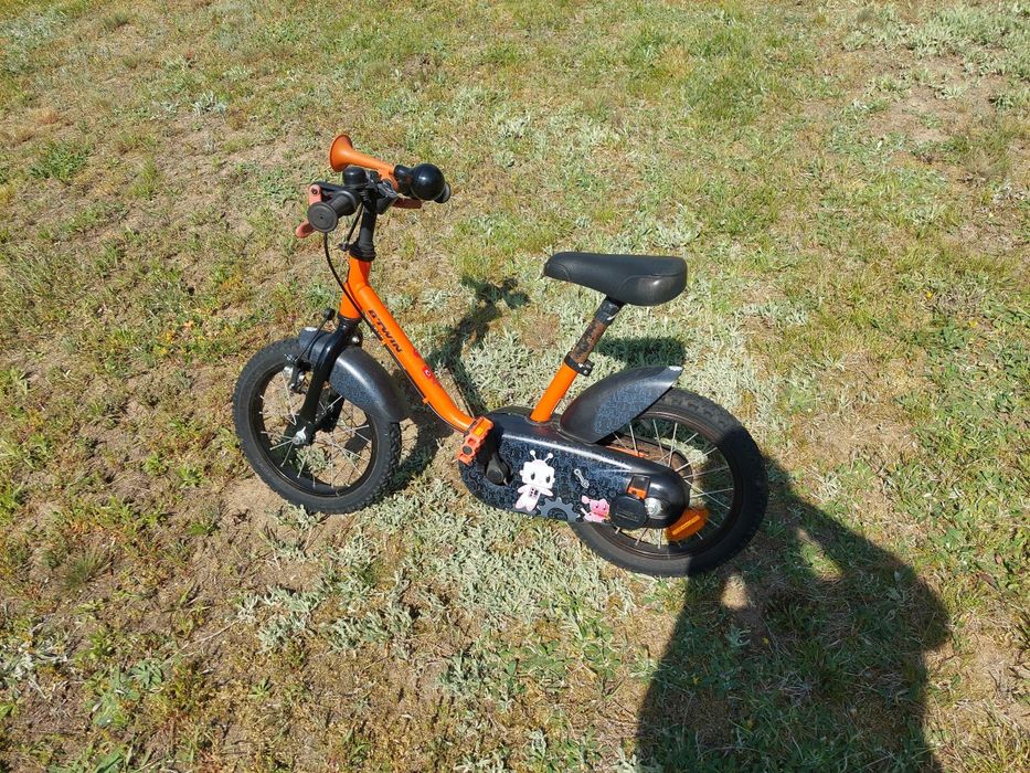 rowerek dziecięcy Decathlon  14 cali