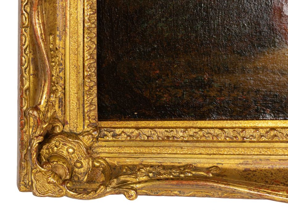 Pintura cena galante Philippe Mercier | século XVIII