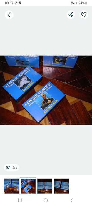 "A Odisseia Submarina ", Jacques Cousteau - Cassettes VHS
