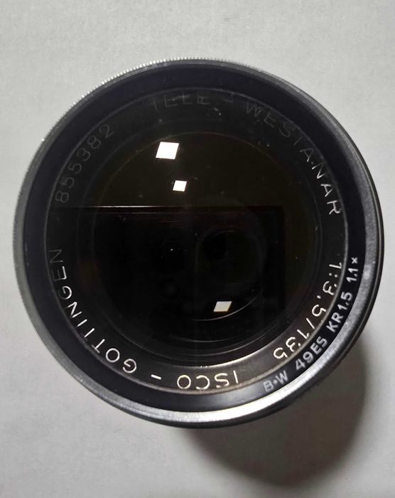 Obiektyw Isco-Göttingen Tele-Westanar 135mm f/3.5, mocowanie M42
