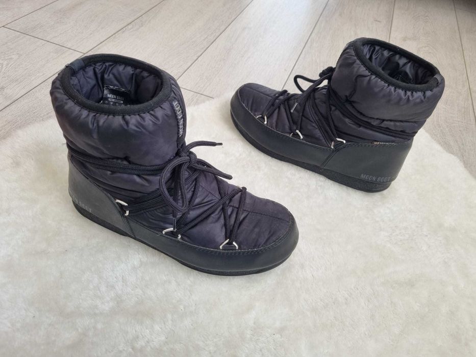 Moon Boot Śniegowce Czarne Zadbane 40 Damskie Kozaki