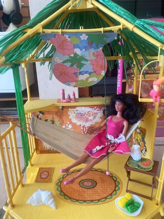 Barbie bungalow na caixa