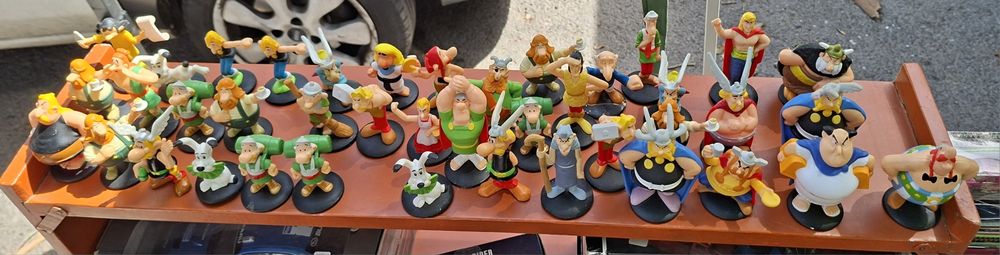 Bonecos asterix e obelix