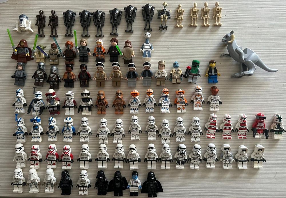 Lego star wars minifigurki