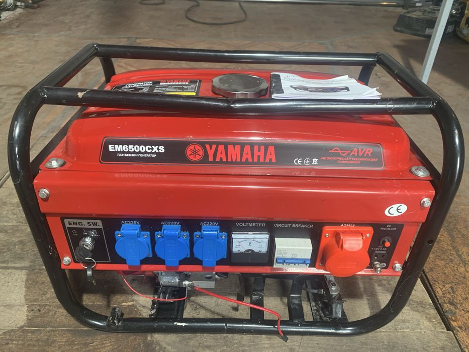 продам генератор 3 фази 6,5 кват