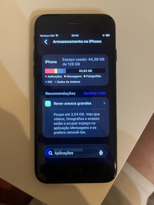 Apple iPhone SE 2022 (3ª geração) 128Gb