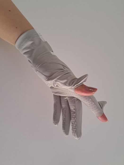 Luvas de protecção solar UV para mulher ciclismo condução manicure
