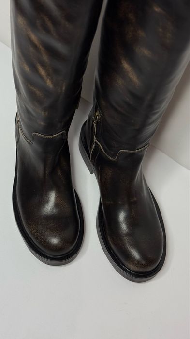 Чоботи труби жіночі Італія 39