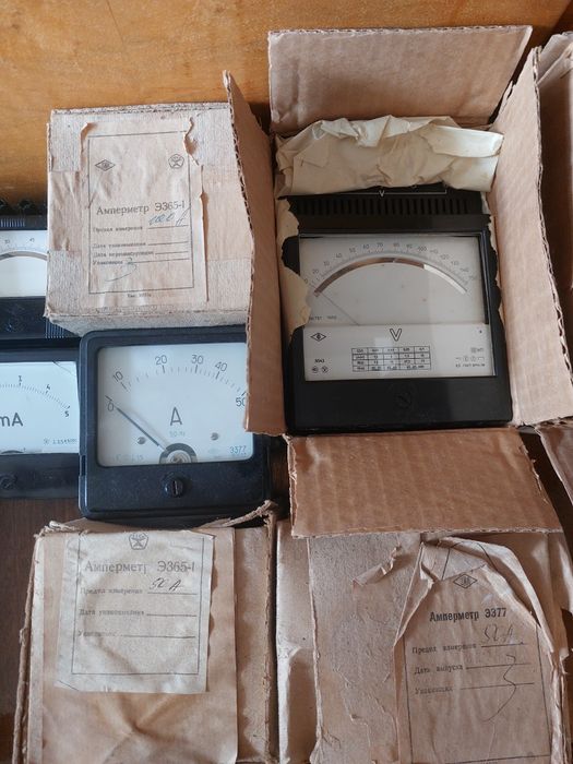 Вольтметры, амперметры СССР