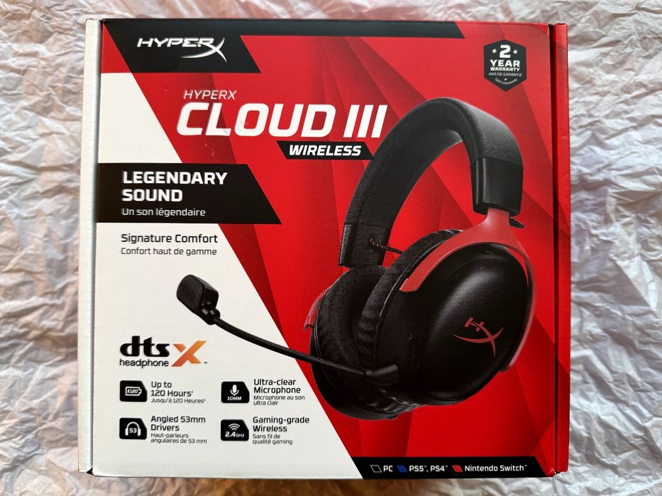 Навушники HyperX Cloud 3 бездротові