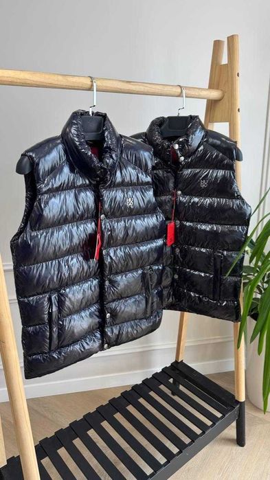 Жилетка HUGO чоловіча лакована s-2XL new