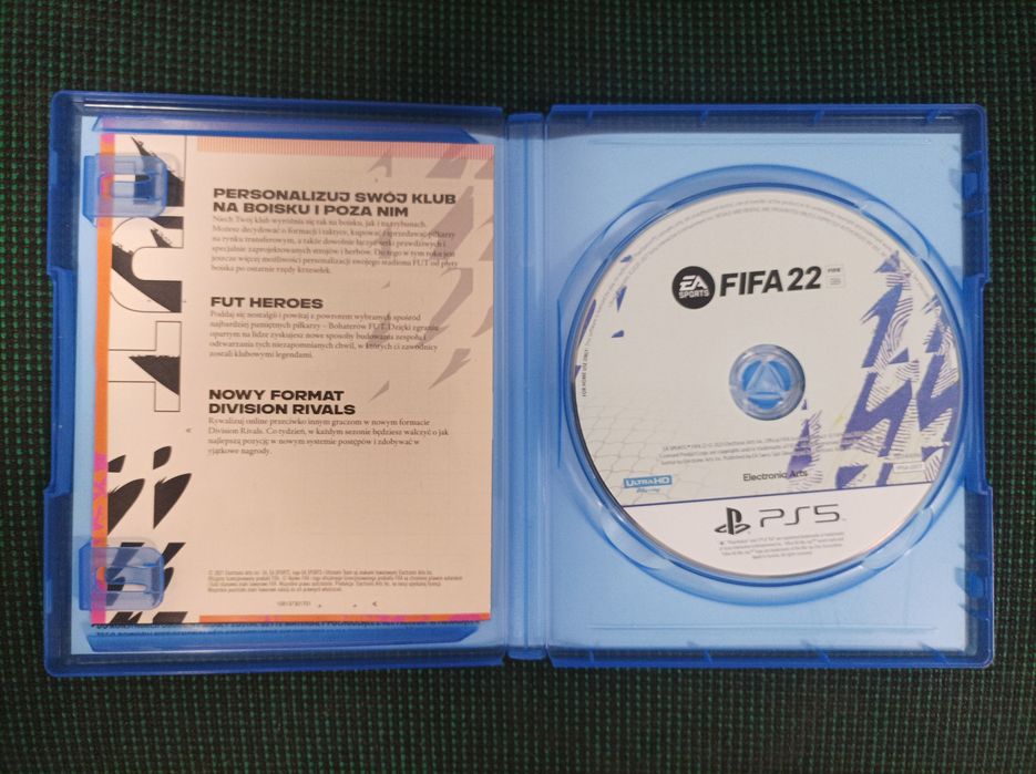 Gra fifa 22 ps5 pl