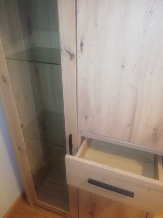 Witryna nowa Ayson, kolor dąb naturalny