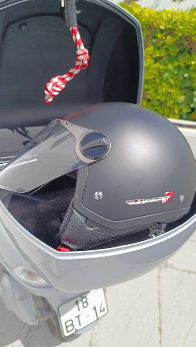 Vespa 125 LX, excelente, 4262 km, oferta da mala original Vespa