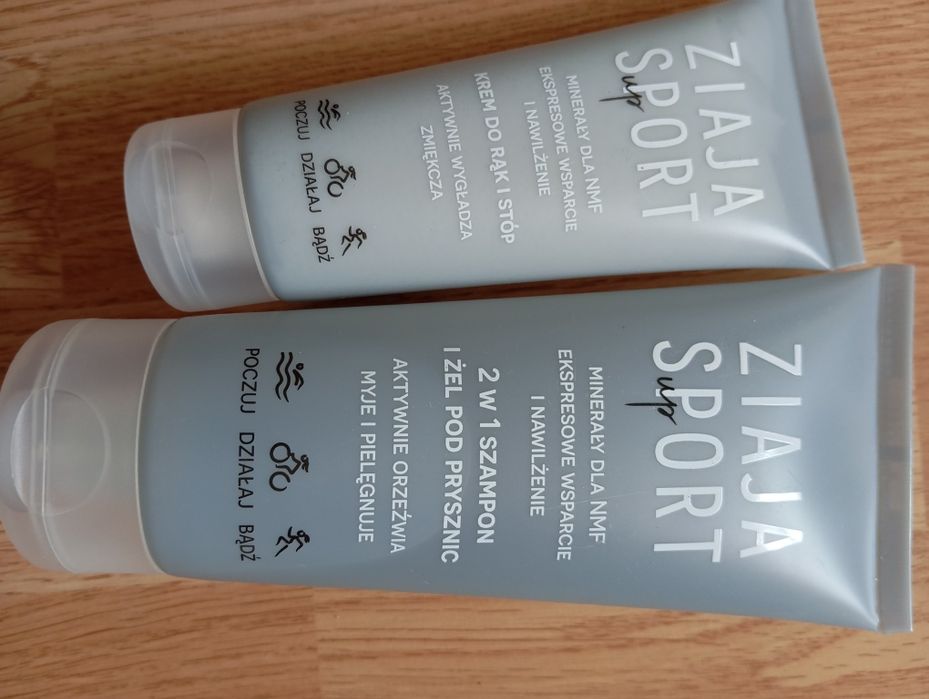 Ziaja zestaw sport nowe