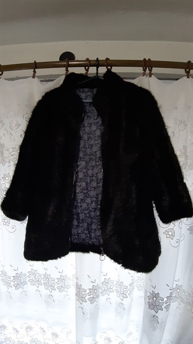 Натуральная шуба из стриженого меха нутрии. Эксклюзивный пошив.