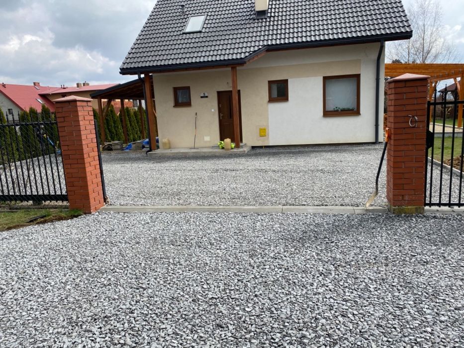 Utwardzanie terenu, dróg dojazdowych / Wywóz ziemi / koparki