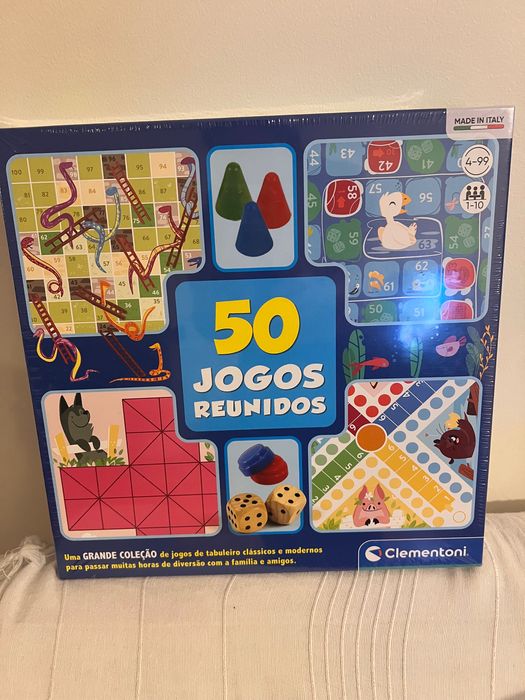 50 jogos reunidos Clementoni