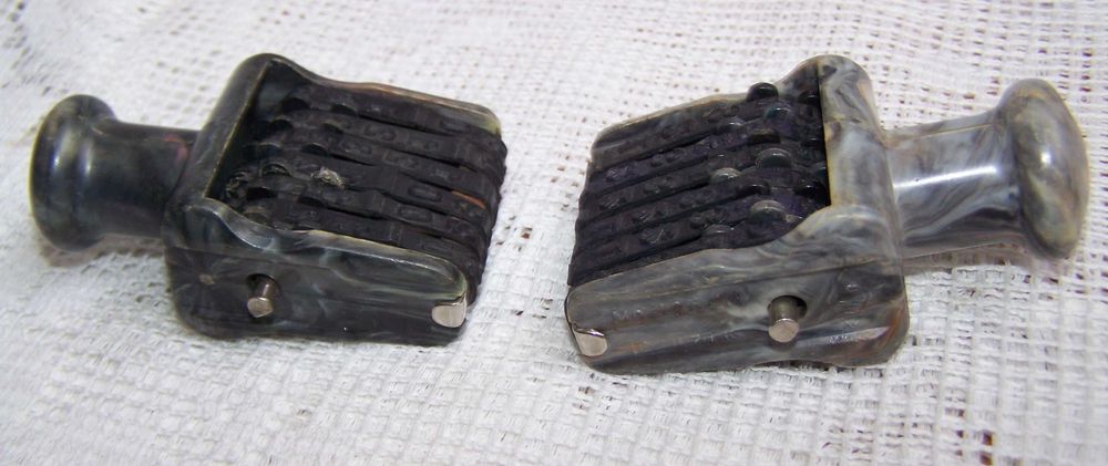 Канцелярский штамп-нумератор ручной