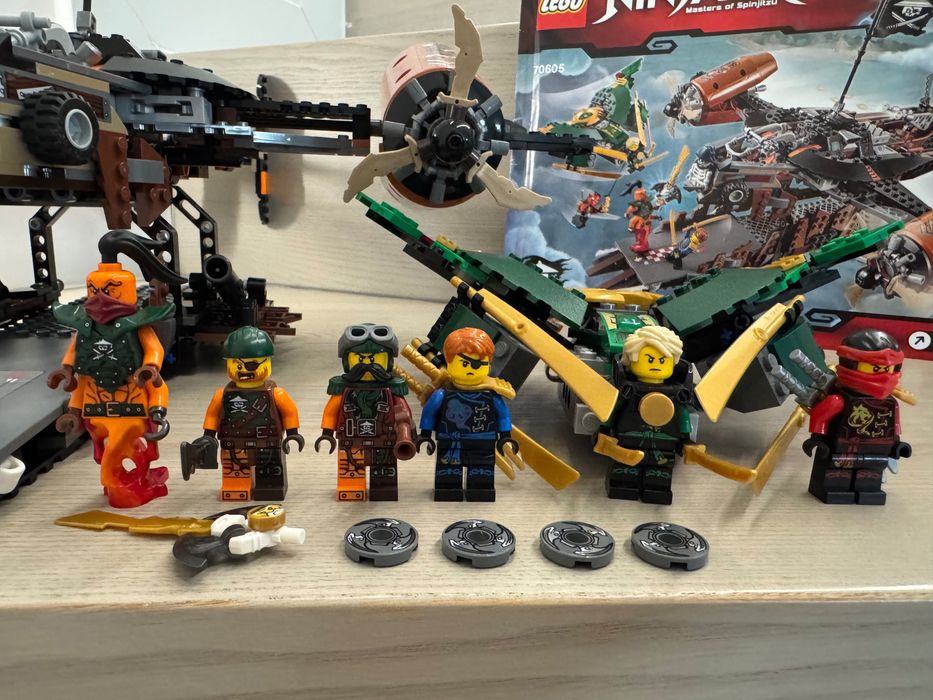 Aktualne LEGO Ninjago 70605 Twierdza Nieszczęścia KOMPLET z