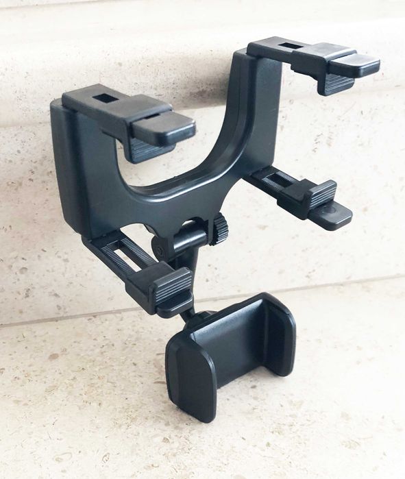 Suporte telemóvel no espelho do carro