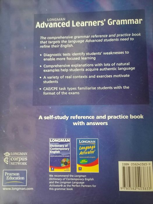 Advanced Learner's Grammar (Longman)