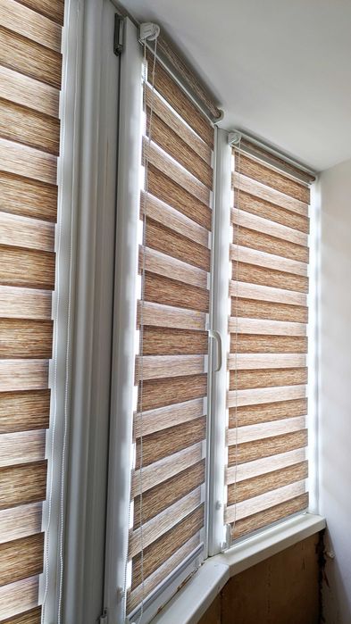 Ролеты (жалюзи, рулонные шторы) День-Ночь. По вашим размерам в Полтаве