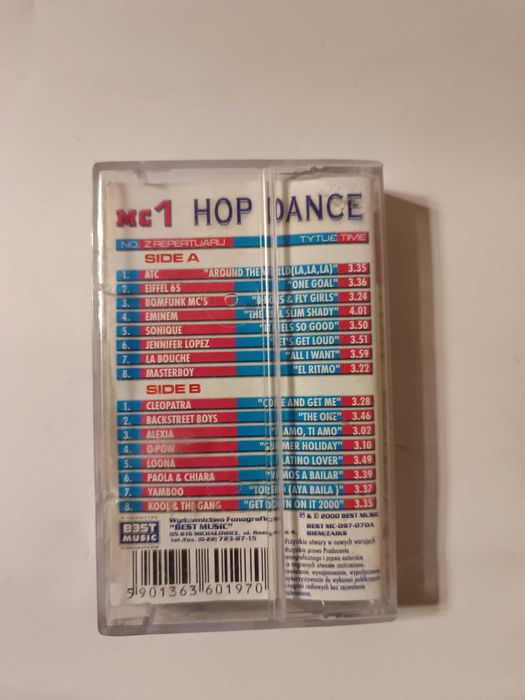 Hop Dance vol.1 + Hop Dance vol. 2  kasety