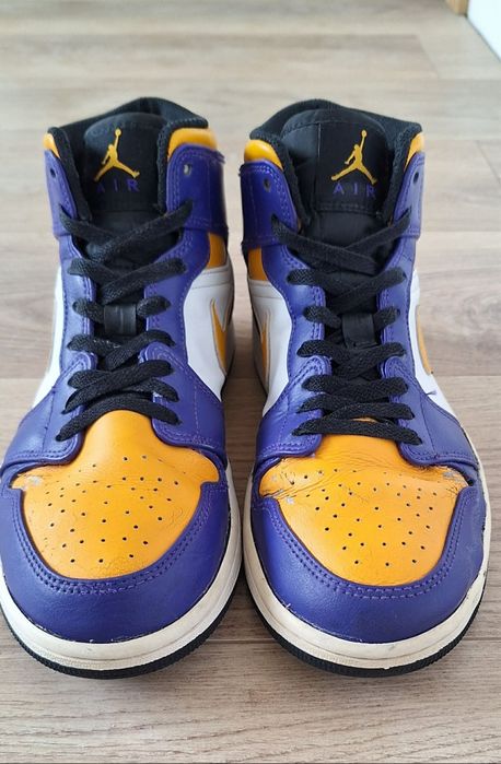 Nike Air Jordan 1 Mid Lakers 43