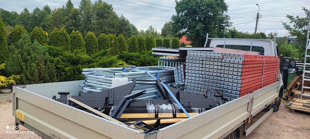 Rusztowanie elewacyjne Plettac 400m2 nowe Leasing,raty