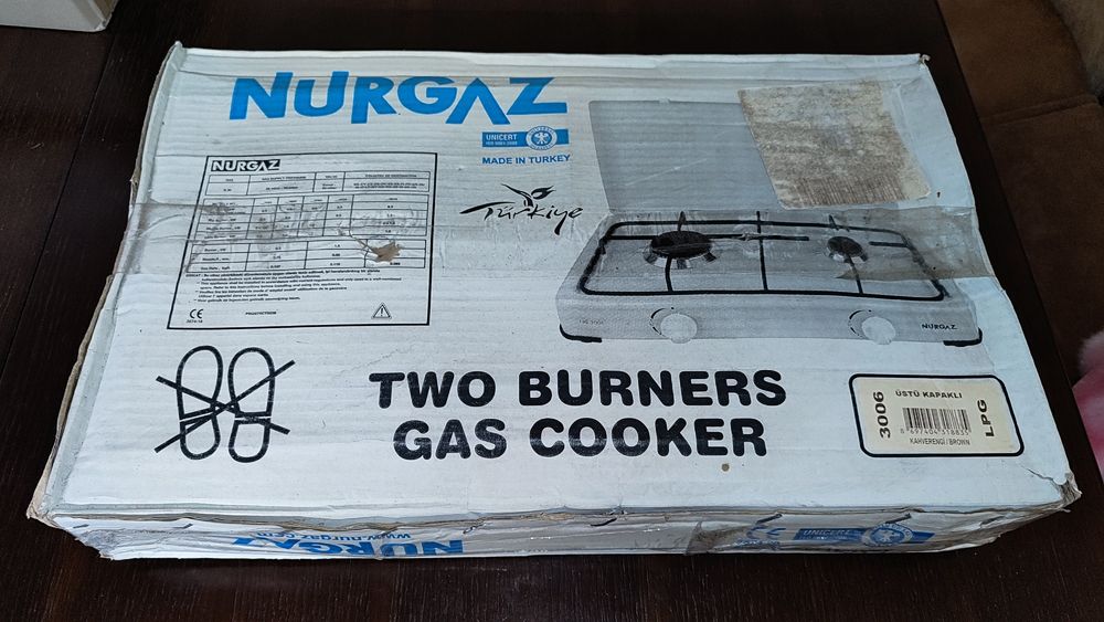 Газова настільна плита