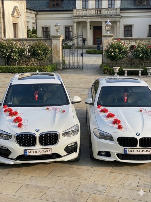Samochody auta do ślubu bmw