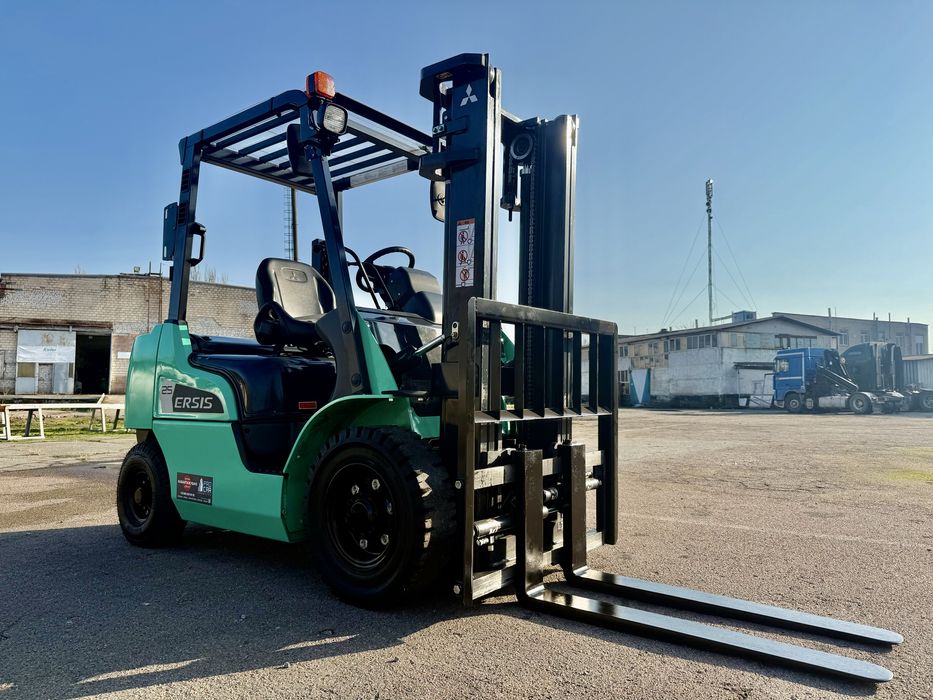 Навантажувач вилковий Mitsubishi KFGE25 ERSIS вилочный погрузчик,кара