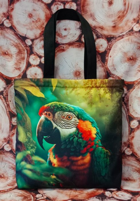 Torba shopperka wodoodporna PAPUGA