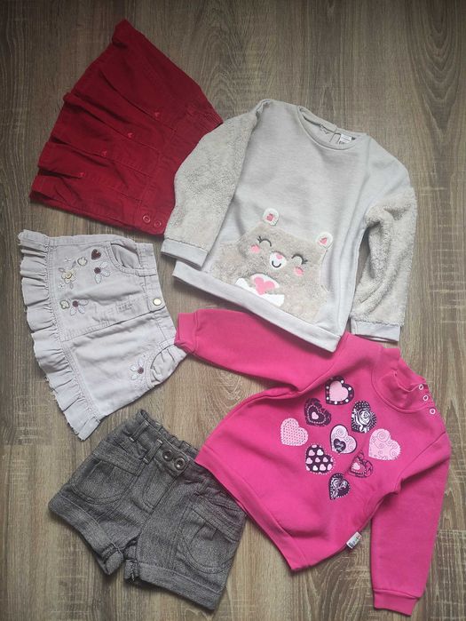 Меховушка нова LC Waikiki, спіднички Next 2-3 роки